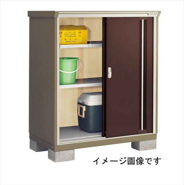【二重構造 結露出にくい】イナバ物置 KMW/ナイソーシスター KMW-117C CB 全面棚タイプ『物置 屋外 小型 小屋 倉庫 収納庫 diy キット おしゃれ』【関東・東海地方限定配送】【追加金額で取付工事可能】 CB(クラシックブラウン)|エクステリアのプロショップ キロ