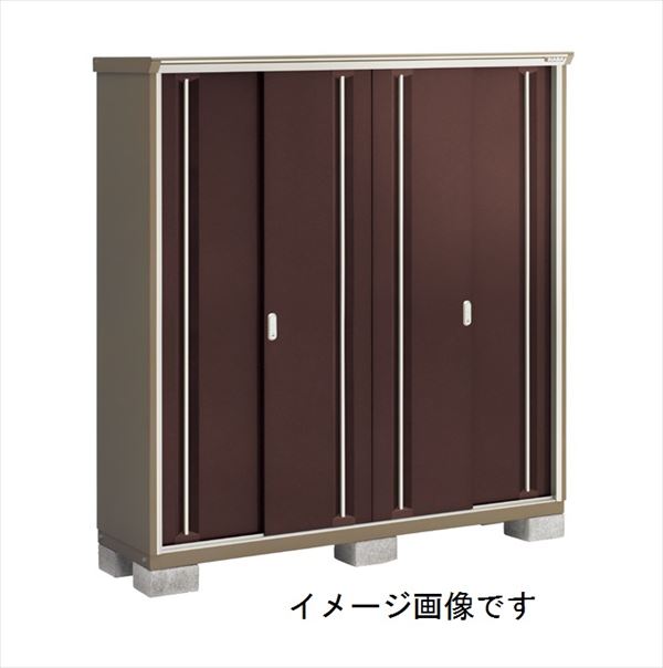 【二重構造　結露出にくい】イナバ物置 KMW／ナイソーシスター KMW-196E CB 全面棚タイプ『物置 屋外 小型 小屋 倉庫 収納庫 diy キット おしゃれ』【関東・東海地方限定配送】【追加金額で取付工事可能】 CB(クラシックブラウン)