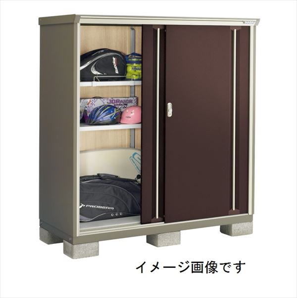 【二重構造　結露出にくい】イナバ物置 KMW／ナイソーシスター KMW-157DP CB 長もの収納タイプ『物置 屋外 小型 小屋 倉庫 収納庫 diy キット おしゃれ』【関東・東海地方限定配送】【追加金額で取付工事可能】 CB(クラシックブラウン)｜エクステリアのプロショップ　キロ