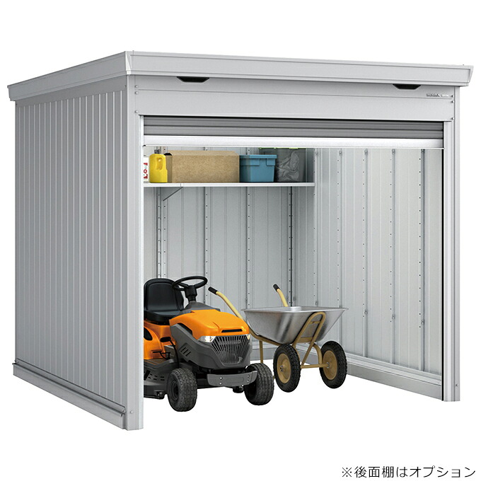『関東・東海エリア限定』【関東・東海地方限定配送】【送料無料】イナバ物置 FM／バイク保管庫 FM-2626SD スタンダード 多雪型：豪雪型 土間タイプ『 車庫 ガレージ 倉庫 バイク置き場 バイク収納 シャッター バイクガレージ diy キット 自転車