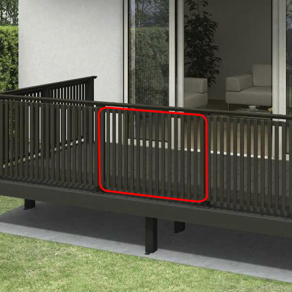 Sale 102 Off Ykkap ルシアスデッキフェンスa04型 Unt 14 本体パネル Maタイプ 08用 T100 アルミカラー Fucoa Cl