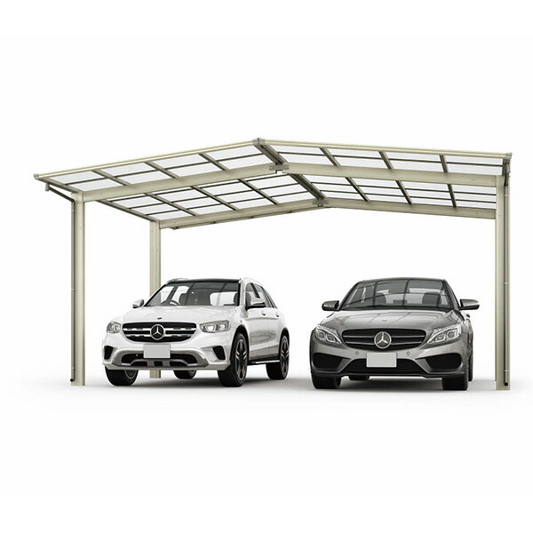 激安正規 2台用 おしゃれ Ykk ガレージ Yumfoody Com