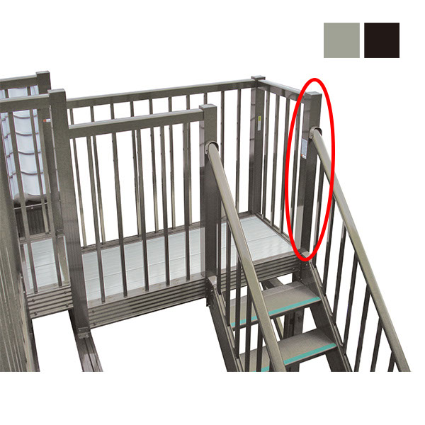 森田軽銀製造 STAIRS ステアーズ 踊り場オプション 差込柱 木材・建築資材・設備-その他-花・ガーデン・DIY