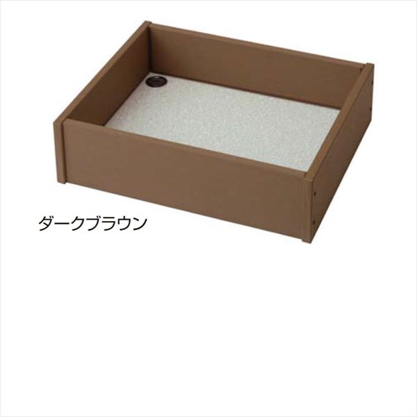 鷹見せ物 エバーエコウッド 水受け1型 広々とした 『水栓柱・立水栓 水受け（食麺麭）』