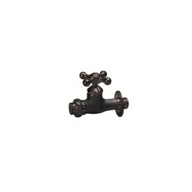 ニッコー 飾り蛇口 Ｆシリーズ 補助蛇口クロス F210 『水栓柱・立水栓 蛇口 ニッコーエクステリア』 ブロンズメッキ