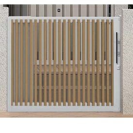 リクシル アウタースライドC型 戸当たり柱使用 20-12 引き戸『LIXIL ゲート 部材 ガーデン 住宅 境界 入口 塀 壁 diy おしゃれ 形材 門扉』 マテリアルカラー