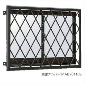 YKKAP　ラチス面格子2LA　（壁付タイプ）　幅460mm&times;高さ650mm　2LA-3-03605『格子 防犯 防犯対策 台風対策 アルミ アルミサッシ 面格子 窓格子 日除け 日よけ 目隠し 換気 風が通る 採光 リフォーム DIY 』｜エクステリアのプロショップ　キロ