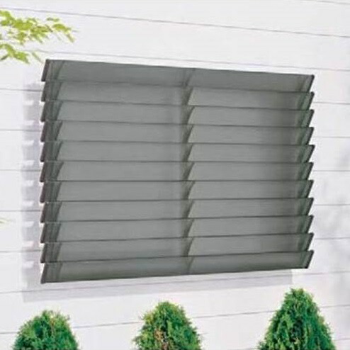 【貨物輸送無料】YKKAP ウィンバイザー ポリカタイプ 幅1420mm×高さ340.5粍 ELG-1403-P『透かし彫り 防犯  防犯打つ手 軽銀 軽銀窓枠 面透かし彫り 窓透かし彫り 目かくし 日よけ つつみ隠し 風通し 風が通る 採光 リフォーム DIY 』