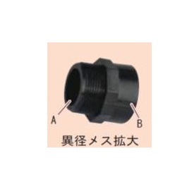 グローベン ポンプオプション イージーフィット異径継手 ネジ口径 G1：G11/4 異径メス拡大 C40MSP2530F 『ガーデニングDIY部材』
