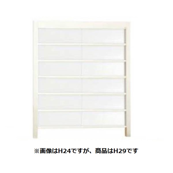【目隠し　ルーバー】リクシル Gスクリーン 横格子タイプ クリアマットパネル段数 6段 基本本体 H29 W15 『アルミフェンス 柵』 91,608円