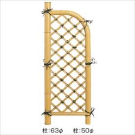 タカショー 合成竹製品 合成竹格子ミニ垣 W450×H1200mm GM-05 #10045300 『竹垣フェンス 柵』|エクステリアのプロショップ キロ