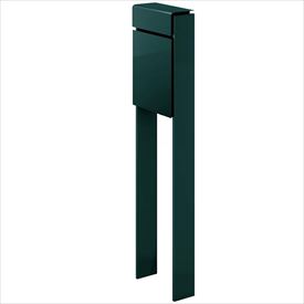 YKK フィッテ （上入れ前だし） DPB-1 『ポスト＋柱セット』 ポスト：ブリティッシュグリーン／柱：ブリティッシュグリーン