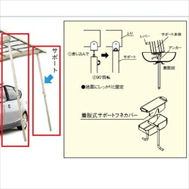 リクシル フーゴR･Fミニ オプション 着脱式受け支える 標準尺度柱（H19）用 2本入り口・入口