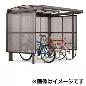 リクシル サイクルポート フーゴA パーク 29-18型 パネル高さ H:1600 ポリカ板 『サビに強いアルミ製 家庭用 自転車置き場 屋根』|エクステリアのプロショップ キロ