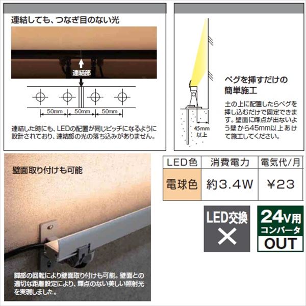 メール便なら送料無料 タカショー ウォールアップライト ローボルト ウォールアップライト 300 Hac D15s Hac D15s 21新作モデル Tortellini Co