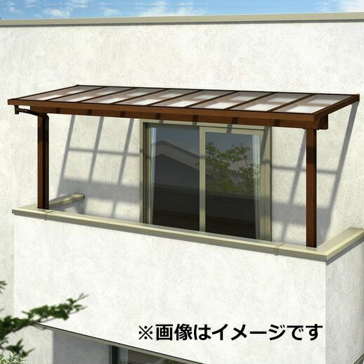 【送料無料】YKK サザンテラス フレームタイプ 2階用 関東間 600N/m2 2間×6尺 ポリカ屋根 後付け 『 テラス バルコニー ベランダ 雨よけ 物干し 屋根 diy 』|エクステリアのプロショップ キロ