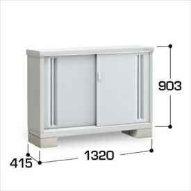 【棚が大きい】イナバ物置 MJX／シンプリー MJX-134A PS 全面棚タイプ『物置 屋外 小型 小屋 倉庫 収納庫 イナバ diy キット スリム おしゃれ』【関東・東海地方限定配送】【追加金額で取付工事可能】 PS(プラチナシルバー)