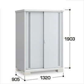 【棚が大きい】イナバ物置 MJX/シンプリー MJX-139E PS 全面棚タイプ『物置 屋外 小型 小屋 倉庫 収納庫 イナバ diy キット スリム おしゃれ』【関東・東海地方限定配送】【追加金額で取付工事可能】 PS(プラチナシルバー)