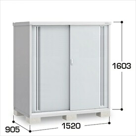 【長もの収納タイプ】イナバ物置 MJX／シンプリー MJX-159DP PS 長もの収納タイプ『物置 屋外 小型 小屋 倉庫 収納庫 イナバ diy キット スリム おしゃれ』【関東・東海地方限定配送】【追加金額で取付工事可能】 PS(プラチナシルバー)