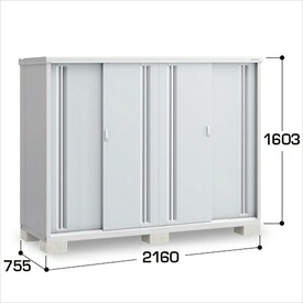 【長もの収納タイプ】イナバ物置 MJX／シンプリー MJX-217DP PS 長もの収納タイプ『物置 屋外 小型 小屋 倉庫 収納庫 イナバ diy キット スリム おしゃれ』【関東・東海地方限定配送】【追加金額で取付工事可能】 PS(プラチナシルバー)