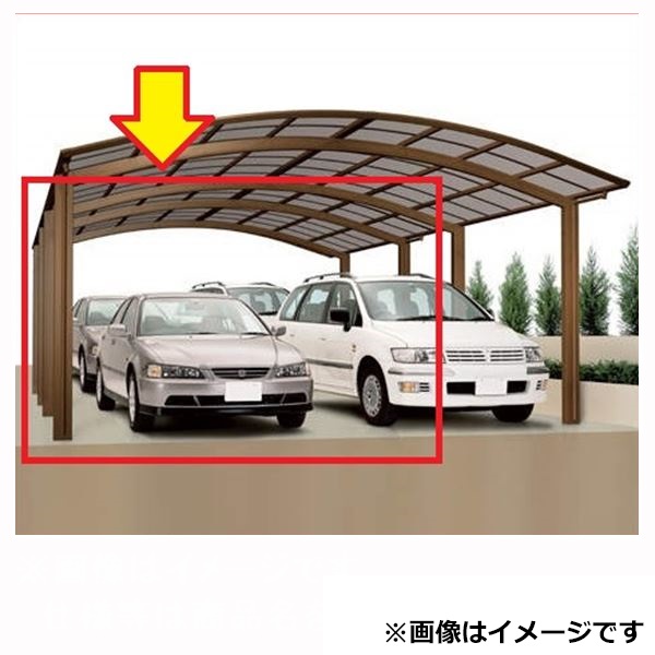 個人宅配送不可 四国化成 バリューポートR ワイド 縦連棟ユニット *基本セットの同時購入が必要 延高 熱線吸収ポリカ板 5456 LVPRNE-K5456 『 カーポート 車庫 ガレージ 駐車場 屋根 diy 』|エクステリアのプロショップ キロ