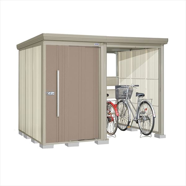 タクボ物置 TP/ストックマンプラスアルファ TP-Z2819 一般型 『物置 屋外 大型 倉庫 小屋 収納庫 diy サイクルポート タイヤ テント 庭 おしゃれ』【追加金額で取付工事可能】 カーボンブラウン|エクステリアのプロショップ キロ