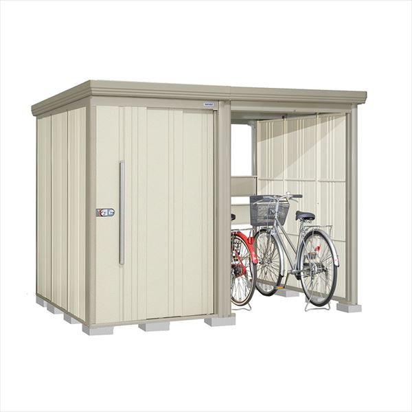 タクボ物置 TP／ストックマンプラスアルファ TP-S2819 多雪型 『物置 屋外 大型 倉庫 小屋 収納庫 diy サイクルポート タイヤ テント 庭 おしゃれ』【追加金額で取付工事可能】 ムーンホワイト｜エクステリアのプロショップ　キロ