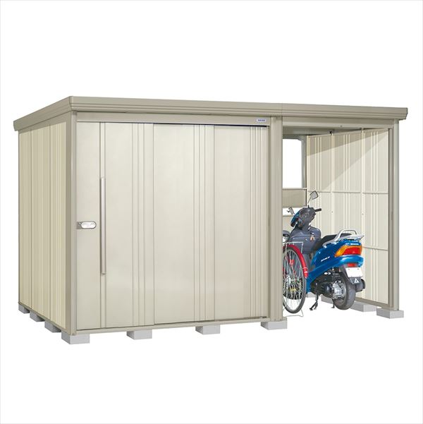 タクボ物置 TP／ストックマンプラスアルファ TP-3719 一般型 『物置 屋外 大型 倉庫 小屋 収納庫 diy サイクルポート タイヤ テント 庭 おしゃれ』【追加金額で取付工事可能】 ムーンホワイト