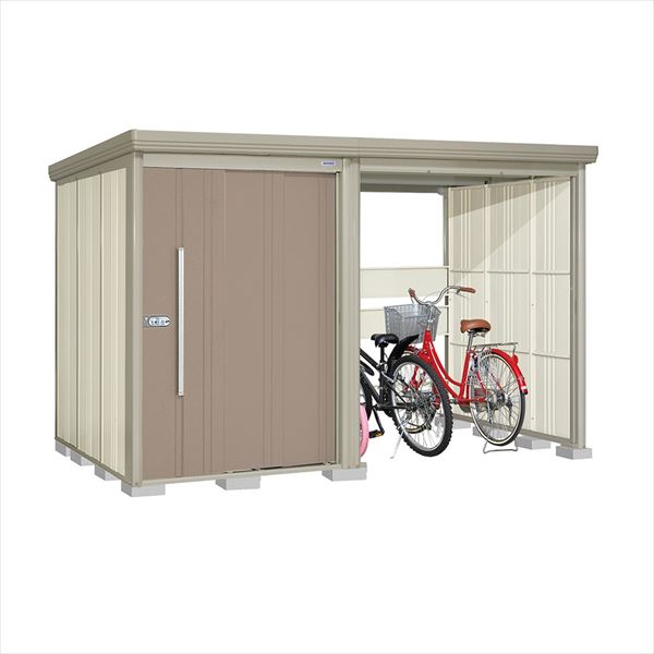 タクボ物置 TP／ストックマンプラスアルファ TP-Z33R19 一般型 『物置 屋外 大型 倉庫 小屋 収納庫 diy サイクルポート タイヤ テント 庭 おしゃれ』【追加金額で取付工事可能】 カーボンブラウン｜エクステリアのプロショップ　キロ