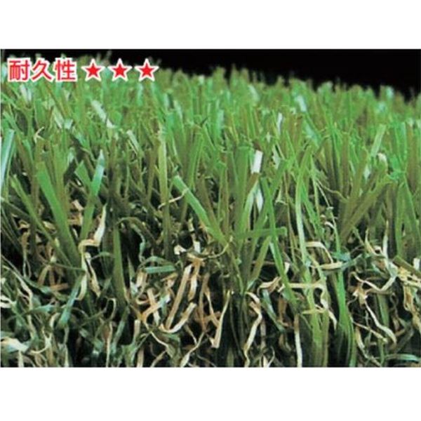 ビーライフエス 人工芝 Kターフ2 (直毛＆カール) #5507858 幅：1ｍ　5ｍ巻き 芝高：40mm｜エクステリアのプロショップ　キロ