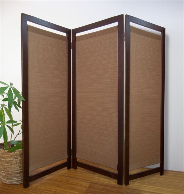 大湖産業 組立式パーテーション 衝立 53 165 Sd 7362 連 麻733 ブラウン Andapt Com