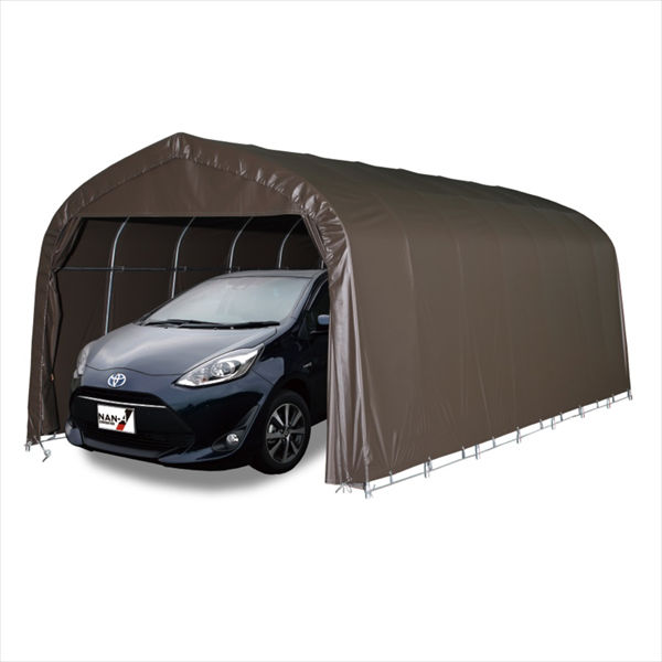 【貨物輸送無料】【1台用】南榮産業 導管車宿り (埋込み式) 3256U SB 大型BOX用『 鉄道車両界面 導管車宿り 車宿り 銀輪 自動二輪車 パーキング場 大屋根 車1台用 軽銀 diy 今めかしい 分かりやすい 』 百貨店赤銅色