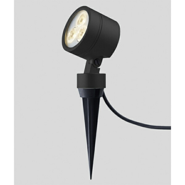 リクシル 12V 美彩 スパイクスポットライト SSP-G3型 15° LED 照度角15°8 VLK09 BK 『ローボルトライト エクステリア照明 』 ブラック