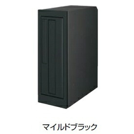 リクシル エクスポスト フラット縦型・壁埋込タイプ（プッシュ錠付） 前入れ前取出し『郵便ポスト』 ブラック