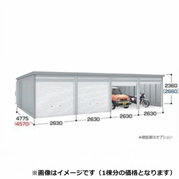 配送は関東 東海限定 イナバ物置 ガレーディア Grn 2647sl 基本棟 豪雪地型 シャッター車庫 ガレージ エクステリアのプロショップ キロ ガレージ 連続して増やす事の出来るスタンダードガレージ 自動車用ガレージ エクステリア ガーデンファニチャー 送料無料