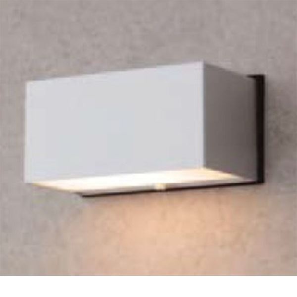 【送料無料】タカショー エクスレッズ ウォールライト5型 （LED色:電球色） 12V用 HBG-D02S #61126300 『ローボルトライト』 『エクステリア照明 ライト』『ガーデンライト 屋外 防犯 壁用 Takasho ガーデニング』 シルバー
