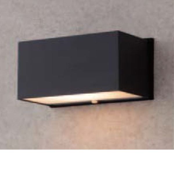 【送料無料】タカショー スタイルウォールライト 3型（LED色:電球色） HFB-D02K #61179900 『100Vライト 表札灯』 『エクステリア照明 ライト』『ガーデンライト 屋外 照明 Takasho』 ブラック