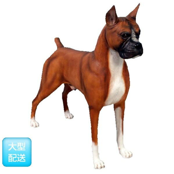 FRP ボクサー / Boxer fr110120 『犬オブジェ アニマルオブジェ 店舗・イベント向け』