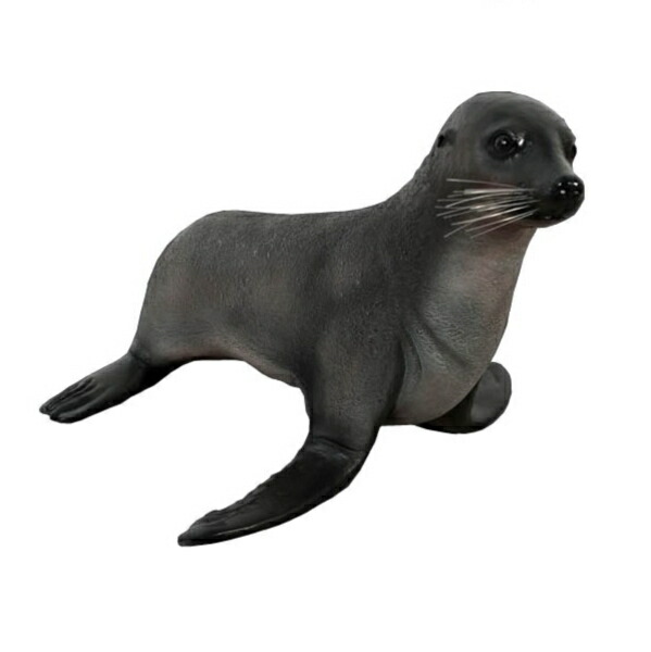 Frp オットセイの子供 Baby Fur Seal 水族館オブジェ アニマルオブジェ 倉 エベント向け Marchesoni Com Br