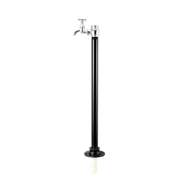 オンリーワン エッセンスガーデン 水栓柱(デッキタイプ) IB3-GE327170 『水栓柱・立水栓 蛇口は別売り』 チャコール(クロムサテン)|エクステリアのプロショップ キロ