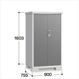 【全面開口】イナバ物置 BJX／アイビーストッカー BJX-097D CG 全面棚タイプ『物置 屋外 小型 小屋 倉庫 収納庫 イナバ diy キット スリム おしゃれ』【関東・東海地方限定配送】【追加金額で取付工事可能】 CG(チャコールグレー)