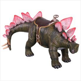 FRP 乗れるステゴサウルス / Stegosaurus 24 H fr150077 『恐竜オブジェ 総合博物館オブジェ バス発着場・出来事向け』