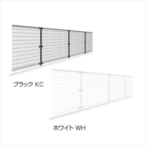 【スチール メッシュ】三協アルミ ユメッシュR型 間仕切り支柱タイプ フェンス本体 2006 『スチールフェンス 柵 高さ H600mm用』|エクステリアのプロショップ キロ