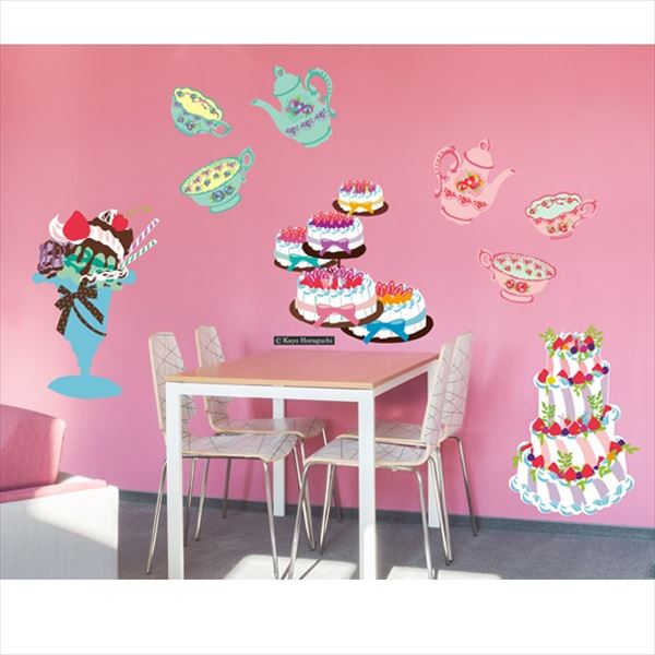 楽天カード分割 東京ステッカー 高級ウォールステッカー ホラグチ カヨ スィートトゥースc Sサイズ Ts0067 Am かわいい 壁 シール 楽天ランキング1位 Www Labclini Com