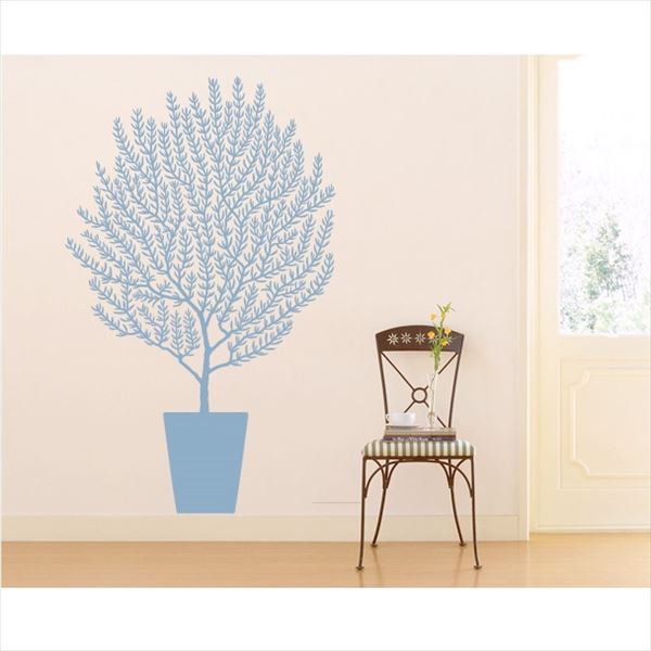 手数料安い 東京ステッカー 高級ウォールステッカー 植物 オリーブ Sサイズ Ts0001 Bs ライトブルー かわいい 壁 シール お気にいる Www Sunbirdsacco Com