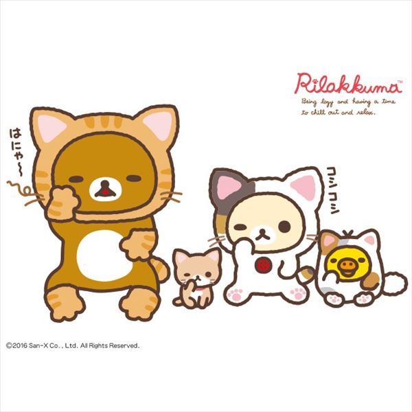 爆安プライス 東京ステッカー 高級ウォールステッカー リラックマ のんびりネコ 059 Mサイズ Ts0097 Am かわいい 壁 シール 超特価激安 Www Sunbirdsacco Com