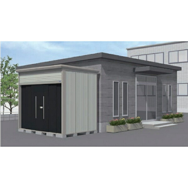 タクボ物置 JNA/トールマン ブライト JNA-S2522N 標準屋根 標準棚 多雪型 『追加金額で工事可能』 『 物置 屋外 大型 倉庫 小屋 収納庫 物置き diy キット 大容量 吊り戸 鍵つき タイヤ 庭 おしゃれ 』 ナイトブラック
