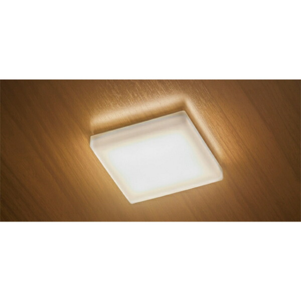 リクシル 12V 美彩 スクエアシーリングライト SCL-G1型 LED 8 VLJ01 ZZ 『エクステリア照明 ライト』