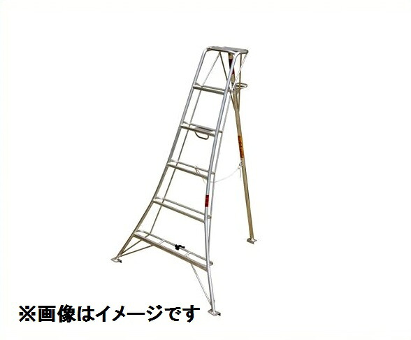 個人宅配送不可 ナガノ アルミ三脚 N型支柱固定式 平地用 N-4 『アルミ三脚』 法人様限定｜エクステリアのプロショップ　キロ
