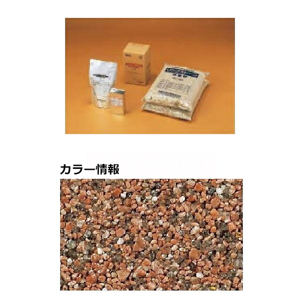 【法人様限定商品 個人宅・現場配送不可】四国化成 リンクストーンS 3m2(平米)セット品 LS30-US374 『外構DIY部品』 赤みかげ